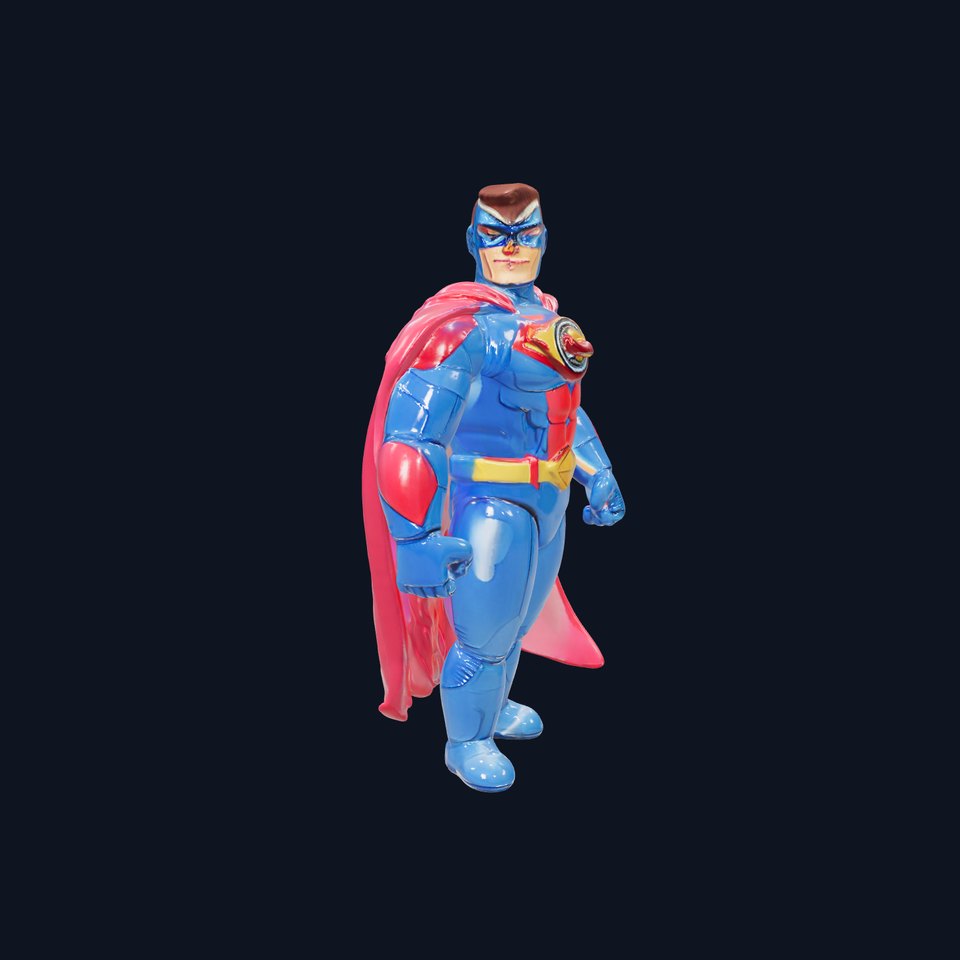 Superhero Action Figure Model Pack